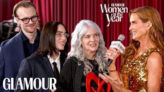 Billie Eilish, FINNEAS, Maggie Baird, Suni Lee & More at Glamour’s 2024 Women of the Year Red Carpet