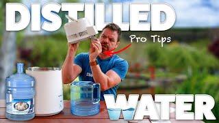 Distilled Water At Home - Pro Tips! Power Timer, Activated Carbon & Citric Acid