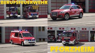 [ERSATZ HLF-A | KDOW] EINSATZFAHRTEN DER BERUFSFEUERWEHR PFORZHEIM | SOMMER 2024 | #berufsfeuerwehr