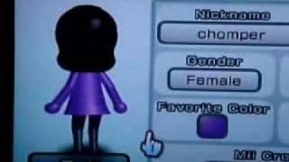 Nintendo Wii Mii (Mini Mii's)