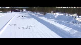 The benefit of winter tyres: summer vs. all season vs. winter