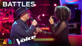 Aliyah Khaylyn and Sofronio Vasquez Sing Every Emotion with "The Power of Love" | The Voice Battles