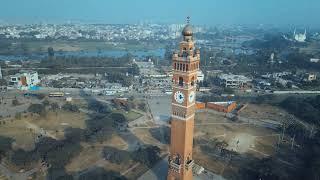 Lucknow Drone Tour , Rumi Darwaza and Ghanta Ghar