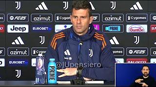 Conferenza stampa THIAGO MOTTA pre Milan-Juve duro su Vlahovic: "I miei giocatori hanno l'obbligo.."