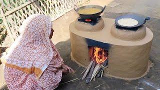 How to make Multiple Mud Stove। Primitive Technology of outdoor Cooking।Chulha Making Tricks #viral