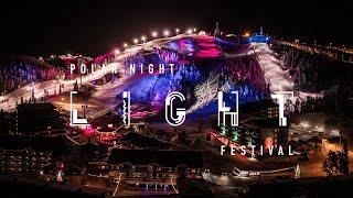 Polar Night Light Festival in Ruka Ski Resort