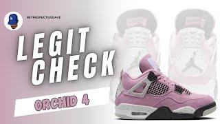 Avoid Fakes: Jordan 4 Orchid LEGIT CHECK Under 3 Minutes   