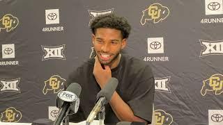 CU Buffs’ Shedeur Sanders press conference after big win at Arizona