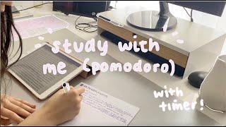 study with me with animal crossing lofi | Pomodoro Method