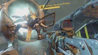 Weekly Nightfall Strike SOLO LEVEL 30 Aksor *After Patch* Destiny Boss Strategy