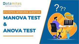 Distinguish between Manova test and Anova test? - Statistics for Data Science