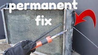 How to fix a radiator leak! Permanent $15