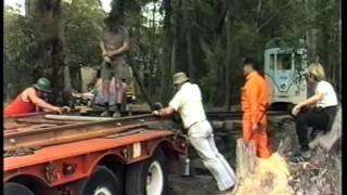 Sydney Tramway Museum - Early operations at the 'new' site and transfer of trams from the 'old' site