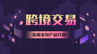 跨境交易常用支付产品介绍：收款、资金管理、付款#跨境电商 #跨境支付