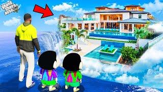 GTA 5 : Shinchan Buy Luxury Water House To Surprise Franklin And Pinchan in GTA 5 ! (GTA 5 mods)