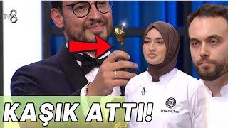 Masterchef Türkiye Kaşığı Kim Aldı? Danilo Şef Kaşık mı Attı