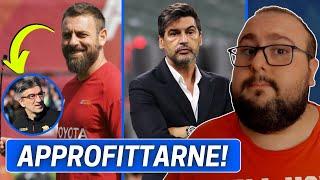 La Roma ESONERA De Rossi e CAOS Milan: OCCASIONE per il Napoli?