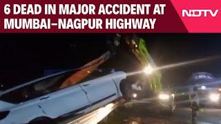 Mumbai Nagpur Crash | Car Enters Mumbai-Nagpur Expressway From Wrong Side, 6 Dead In Horrific Crash