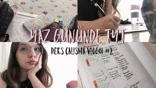 Yaz Gününde TYT | Nasıl Çalışıyorum? | Ders Çalışma Vlogu #2 |