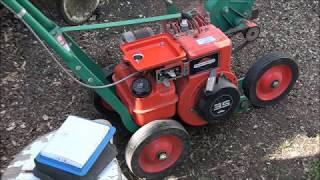 Power Trim Edger WONT RUN ~ Vintage Briggs and Stratton engine HOW TO REPAIR.  STARTS then DIES
