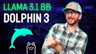 Dolphin 3 Llama 3.1 8b on Ollama LLM Review