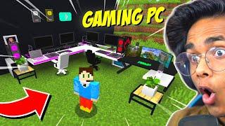 BUYING Most EXPENSIVE GAMING SETUP in Minecraft...