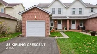 86 Kipling Cres, Ajax Buy This Home & I'll Buy Yours Call Geoff 905-925-8494 & Start Packing