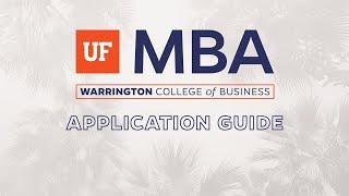 UF MBA Application Guide