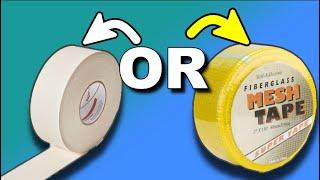 Mesh Tape OR Paper Tape. 40 Year Pro answers