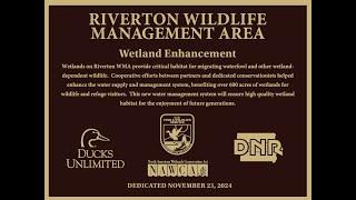 2024 Ducks Unlimited Iowa Big Rivers Dedication - Riverton Iowa