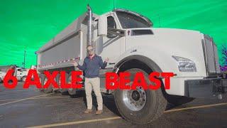 Starting 2020 like a BEAST!  Kenworth T880 6 Axle Dump Truck (with bloopers)