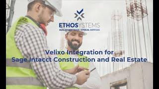 Velixo for Sage Intacct Construction and Real Estate