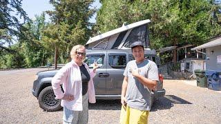 Honda Element E Camper Tour and Helping Mindy @NinthElement