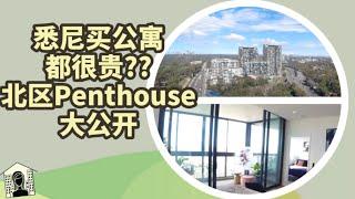 【跪妇开箱】悉尼买公寓都很贵？北区Penthouse大公开｜悉尼西北Metro | Macquarie商场 | Chatswood |Greenland绿地