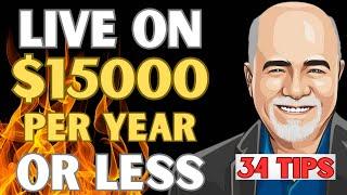 Dave Ramsey: 34 Tips To Live On An Extremely Low Income