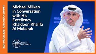 Conversation with His Excellency Khaldoon Khalifa Al Mubarak | Middle East & Africa Summit 2024