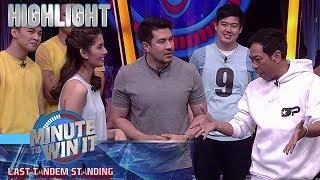 Ang mainit na debate nina Shamcey at Long | Minute To Win It