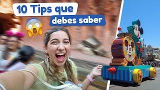 10 TIPS que DEBES SABER antes de VISITAR DISNEYLAND y CALIFORNIA ADVENTURE 