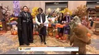 Ewoks on the Today Show, one humps Al roker's leg