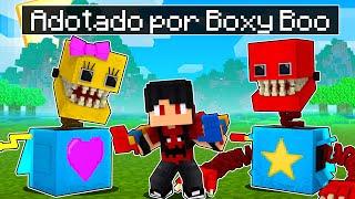 P3DRU foi ADOTADO pela FAMÍLIA BOXY BOO no Minecraft