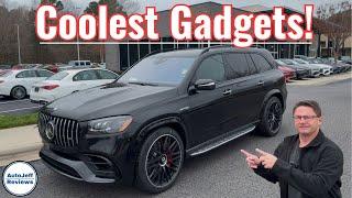 Coolest 2025 Mercedes AMG GLS63 Gadgets, Tech, Multimedia, Lights!