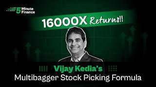 Vijay Kedia’s Rs 35,000 to Rs 1,800 Crore Journey: Secrets Behind 16,000x Returns !