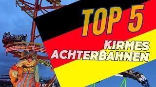 TOP 5 Kirmes Achterbahnen in Deutschland