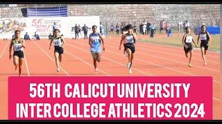 56th Calicut University Inter college Athletics Championship 2024 Day 3