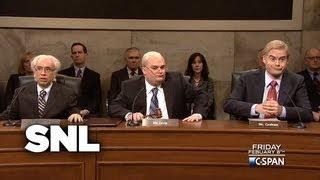 Dress Rehearsal: C-Span Chuck Hagel Hearings - Saturday Night Live