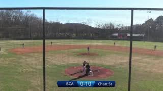 Chattanooga State Baseball vs. Brett Carroll Acad. 3/3 ( DH )