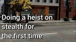 Doing a heist on stealth for the first time... [Payday 2]