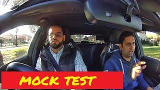 Mock driving test Australia