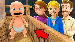 Baby and INSIDE OUT FAMILY Play Hide and Seek!