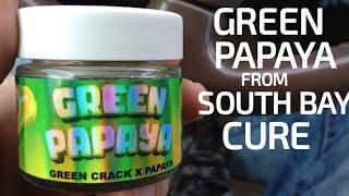 Trying green papaya for the first time ever #checkthisout #weed #testing